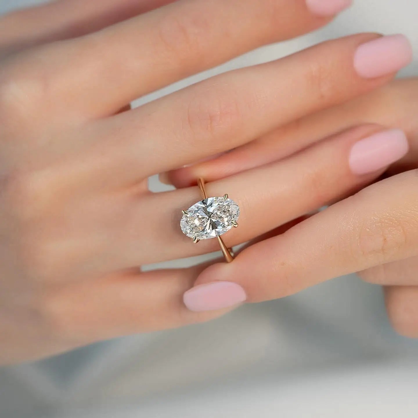 925 Sterling Silver Luxury Shiny 1-8CT Zircon Engagement Ring Wedding Band For Women Promise Eternity Ring Fine Jewelry Gift