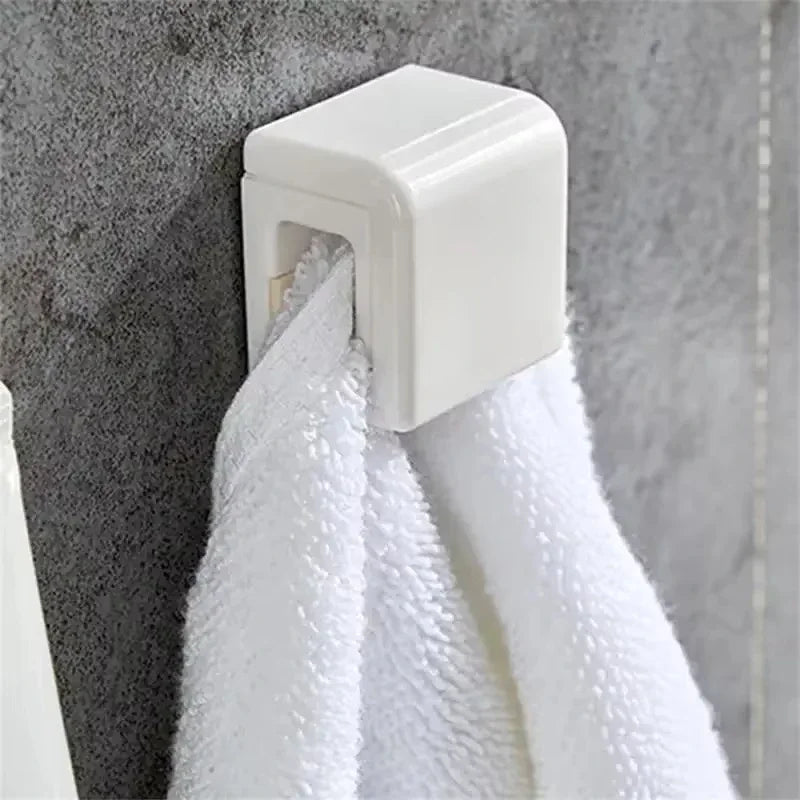 1/2/3/5/10Pcs Punch-free Toothbrush Holder Wall-mounted Toothpaste Holder Storage Rack Holders Organizer Bathroom Accessories