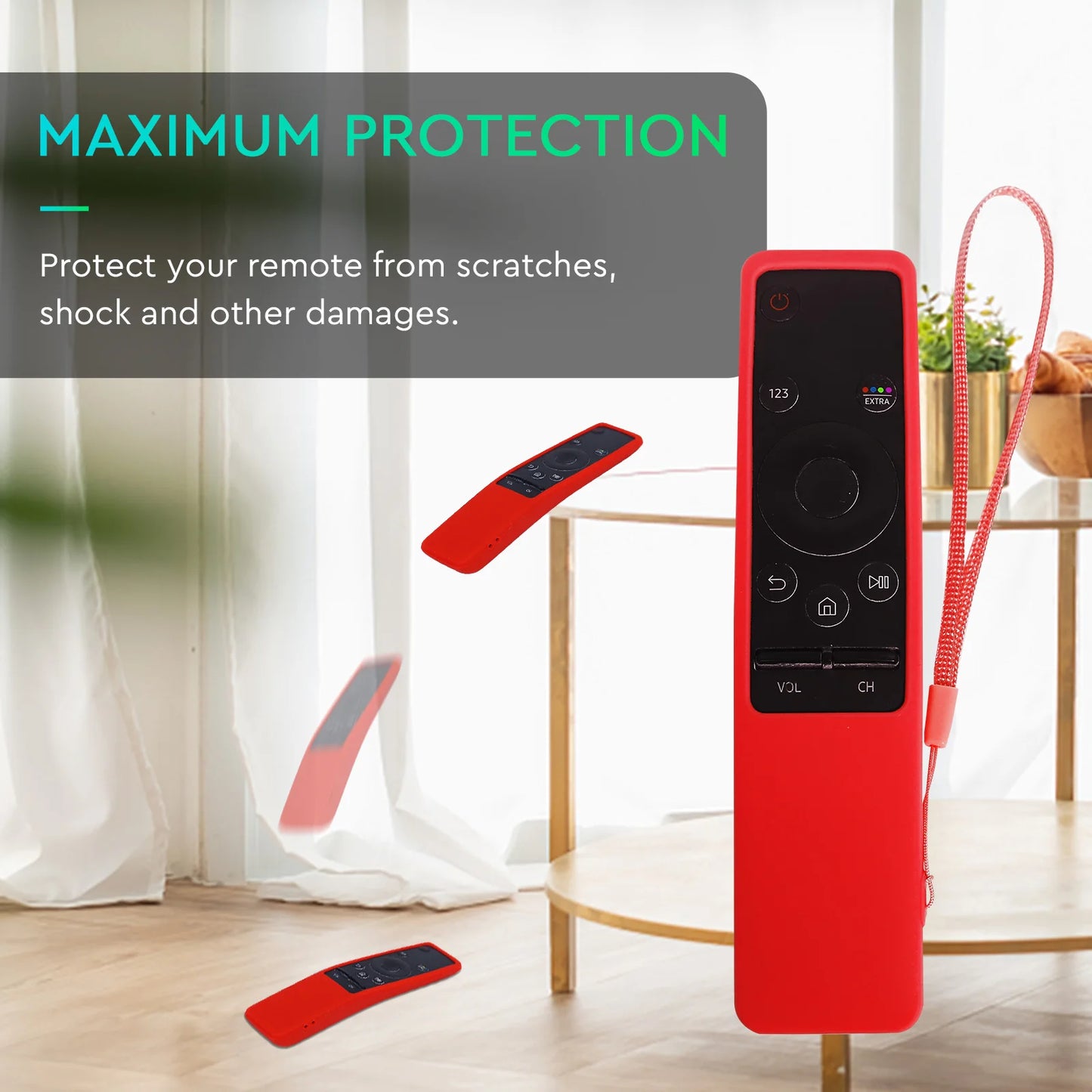 1 Piece Luminous Silicone Case For Samsung Smart TV BN59-01312A 01312H BN59 01241A 01242A Remote Control Cover