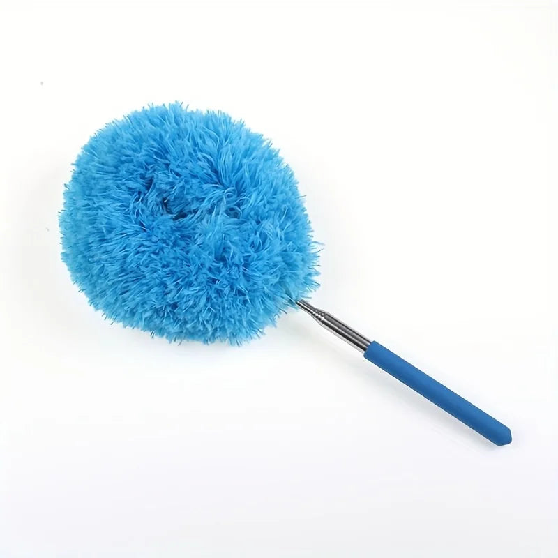 Reusable Microfiber Ceiling Fan Duster Set for Home & RVs - Effortless Cleaning Brush with Dust-Locking Technology