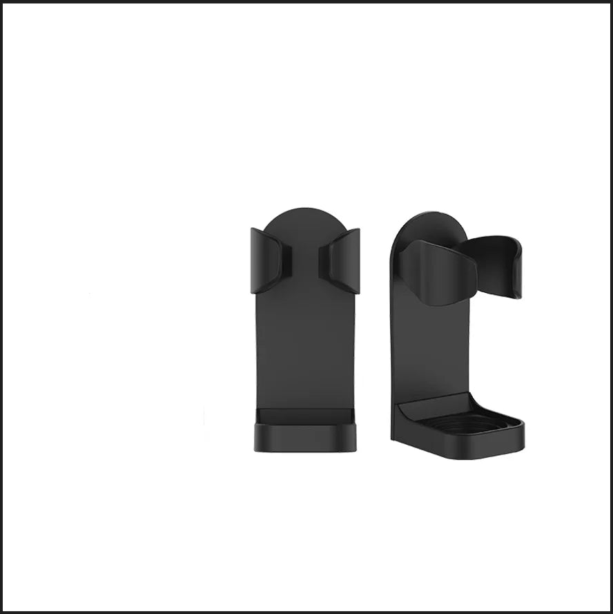 Bathroom Shaver & Toothbrush Holder, Wall Mounted Razor Rack with Adhesive, Space Saving Traceless Organizer for Shaving Accesso