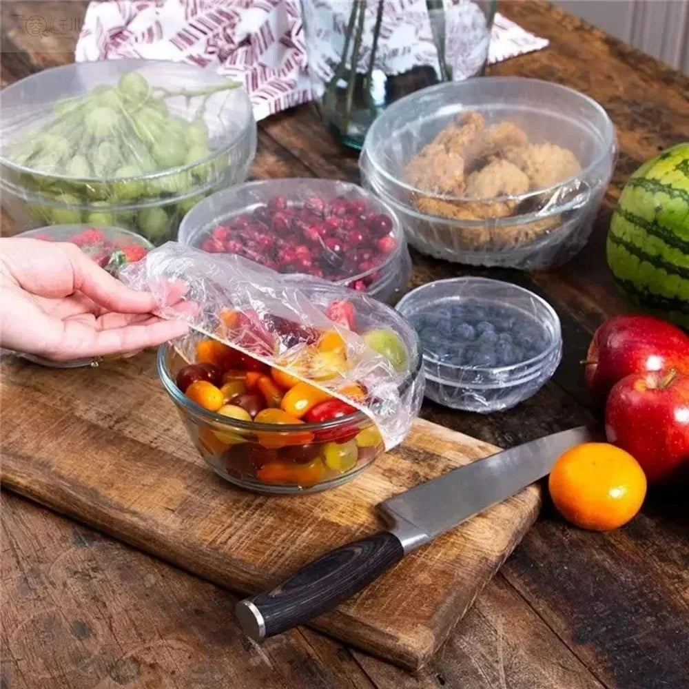 Preservation Stretchable Elastic Durable Plastic Wrap Convenient Plastic Wrap 100/200