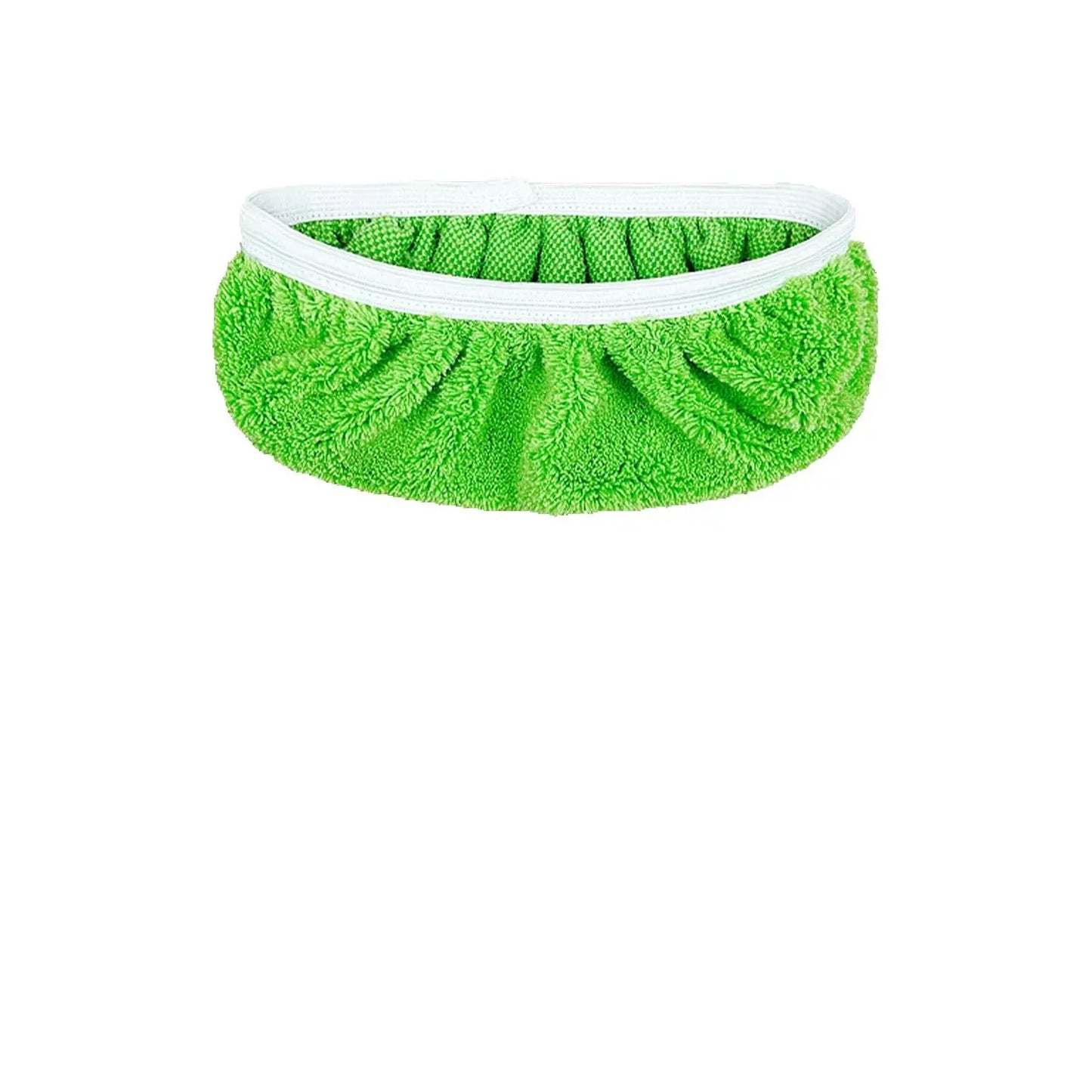 Reusable Microfiber Mop Pads Silent Shoe Covers Wet & Dry Cleaning Cloths Home Washable Floor Cleaning Supply